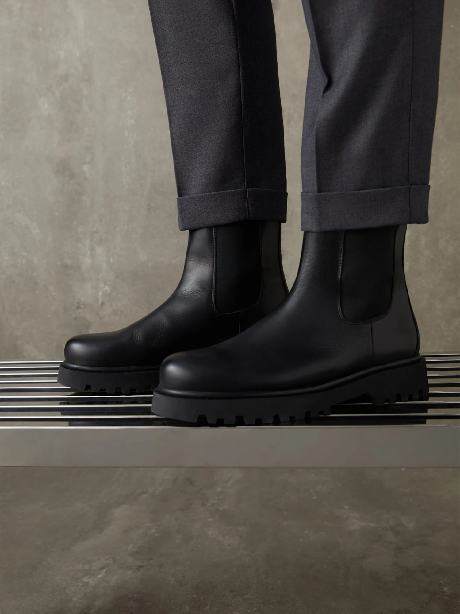 Boots & Støvler Chelsea Boots Sinan Mænd Sort 4 Boots & Støvler Chelsea Boots Sinan Mænd Sort - Billede 4