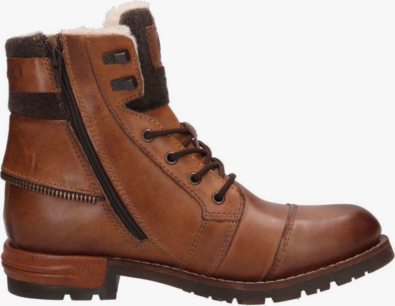 Bugatti Boots & Støvler Snørestøvler Mænd Brun / Cognac 4 Bugatti Boots & Støvler Snørestøvler Mænd Brun / Cognac - Billede 4