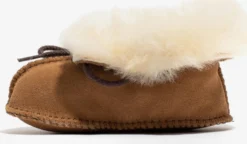 Minnetonka Sko Støvler Sheepskin Børn Cognac