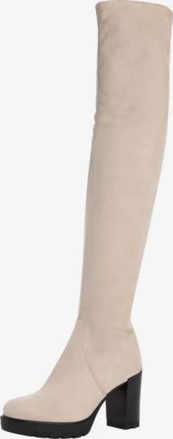 Tamaris Støvler Overknees Kvinder Beige