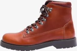 Selected Homme Boots & Støvler Snørestøvler Mads Mænd Cognac