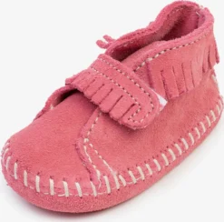 Minnetonka Sko Støvler Front Strap Børn Pink