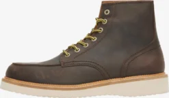 Selected Homme Boots & Støvler Snørestøvler Teo Mænd Mørkebrun