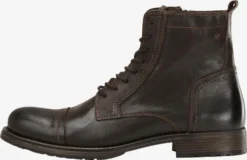 Jack & Jones Boots & Støvler Snørestøvler Russel Mænd Kastaniebrun