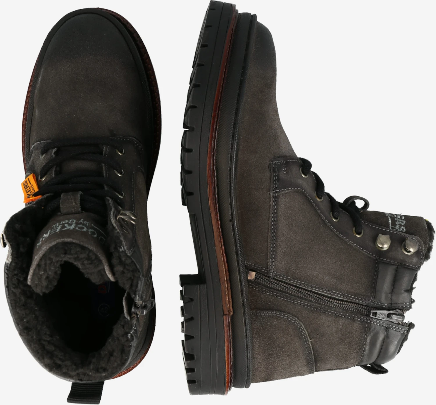 Dockers By Gerli Boots & Støvler Snørestøvler Mænd Mørkegrå 2 Dockers By Gerli Boots & Støvler Snørestøvler Mænd Mørkegrå - Billede 2