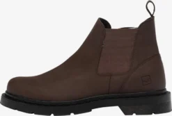 PULL & BEAR Boots & Støvler Chelsea Boots Mænd Brun