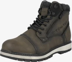 Tom Tailor Boots & Støvler Snørestøvler Mænd Khaki / Gran